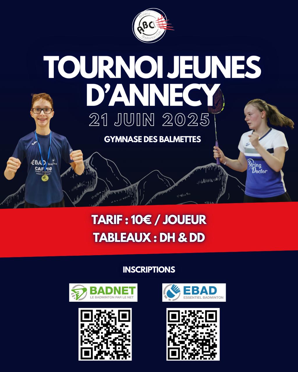You are currently viewing 2ème Tournoi Jeunes d’Annecy – samedi 21 juin 2025